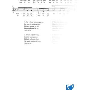 Her veksur lyngur og gras