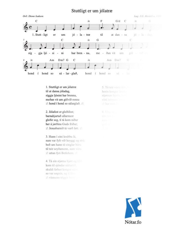 277-Stuttligt-er-um-jólatrae-watermark