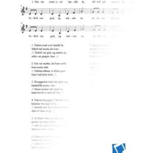 Náttin svørt yvir landið lá