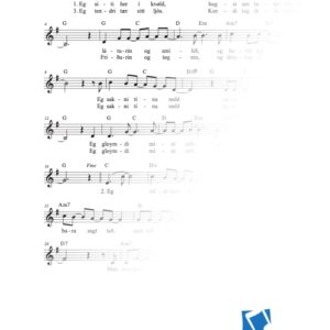 Eg siti her í kvøld