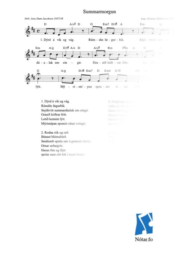 Dýrd á vík og vág