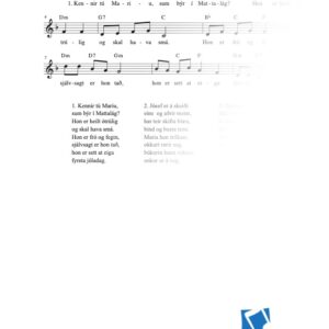 Kennir tú Mariu, sum býr í Mattalág?