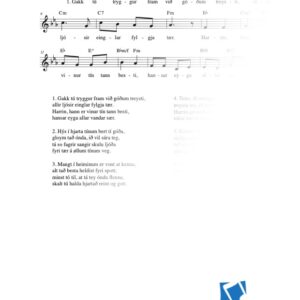 Gakk tú tryggur fram við góðum treysti