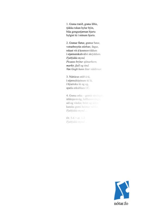 47 Grøna træið, grøna líðin (med vandmærke) 2 - watermark