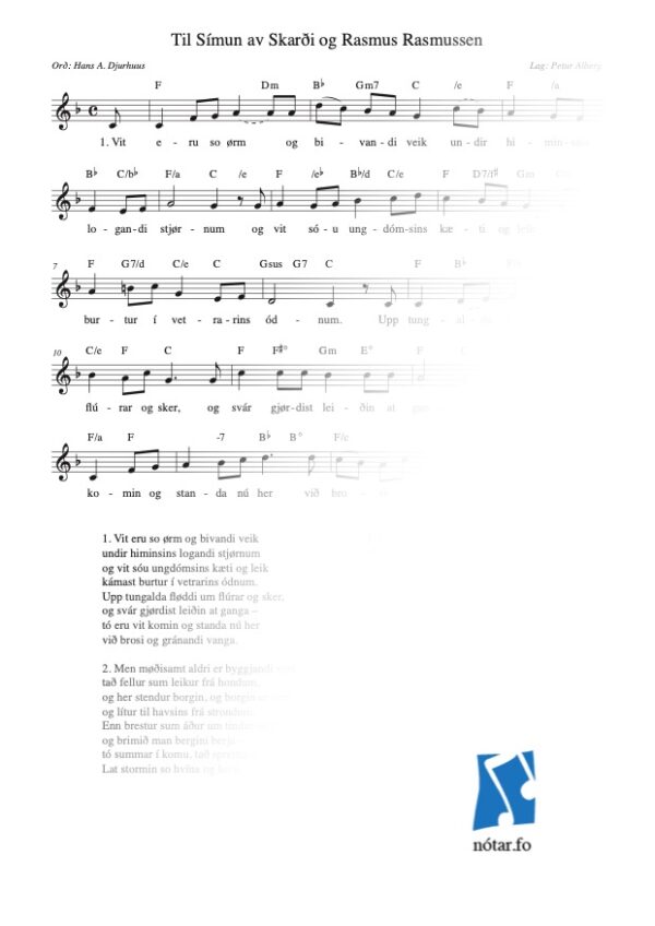 1245 Vit eru so ørm og bivandi veik (med vandmærke) - watermark