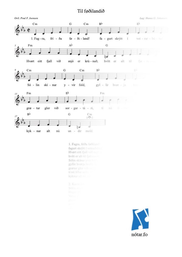 Fagra fríða føðiland (med vandmærke) - watermark