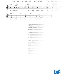 Av einglamunni komu boð