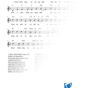 Hoyr, Guds einglar syngja hátt