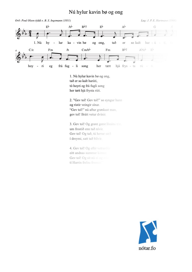 Nú hylur kavin bø og ong (med vandmærke) - watermark