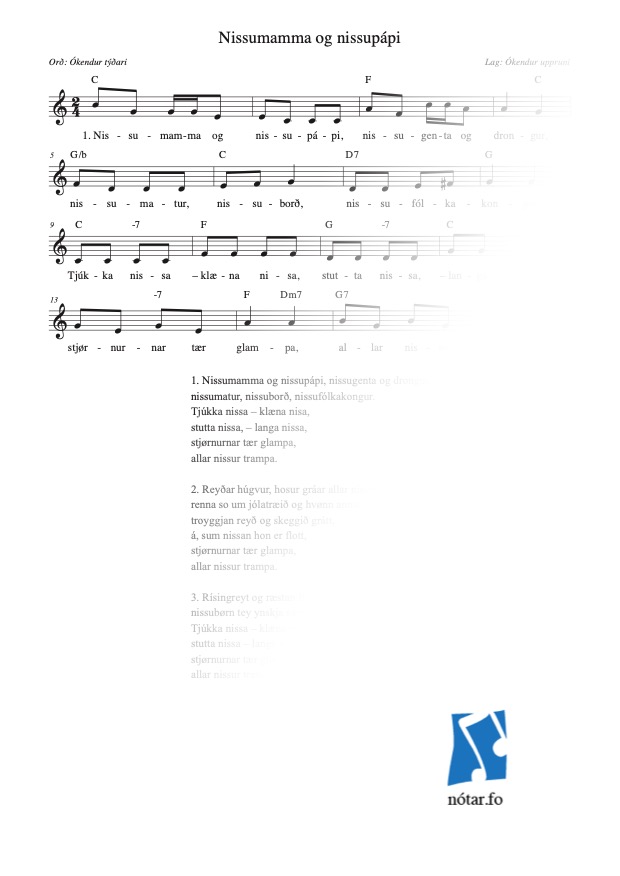 Nissumamma og nissupápi (med vandmærke) - watermark