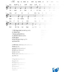 Mítt fagra land, so stolt og sterkt