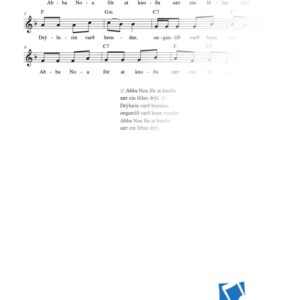 Abba Noa fór at knoða