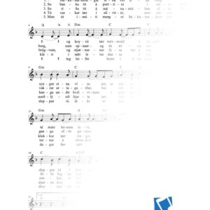 Hákunardrongur situr við tína song