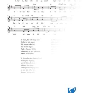 Harri, bøt mítt ringa sinn