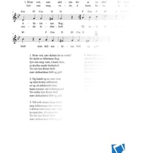 Hvør veit, nær skilnin fer at verða