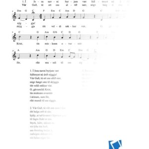 Í Jesu navni byrjum vær