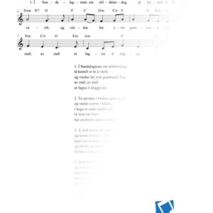 Í Sundalagnum ein sólskinsdag