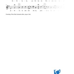 Jubilate, jubilate
