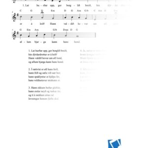 Lat hurðar upp, ger borglið breið