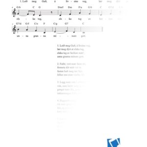 Leið meg Guð, á lívsins veg