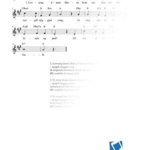 Lovsyng tínum Harra, hvør ein kristin vørr