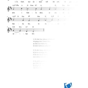 O, Guð, hav okkum við títt orð