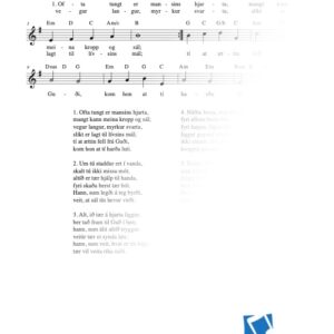 Ofta tungt er mansins hjarta