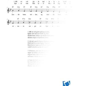 Øll vit við gleði halleluja kvøða