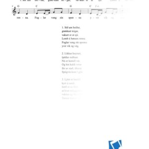 Sól um heiðar, grønkast teigar