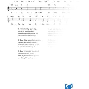 Tín frelsari teg spyr í dag