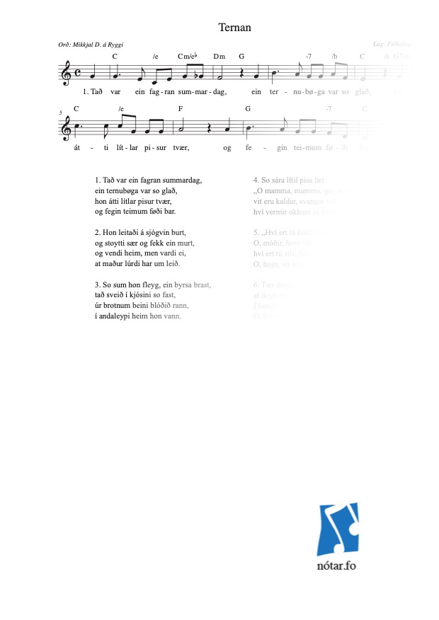 383-190 Tað var ein fagran summardag (With Watermark) - watermark